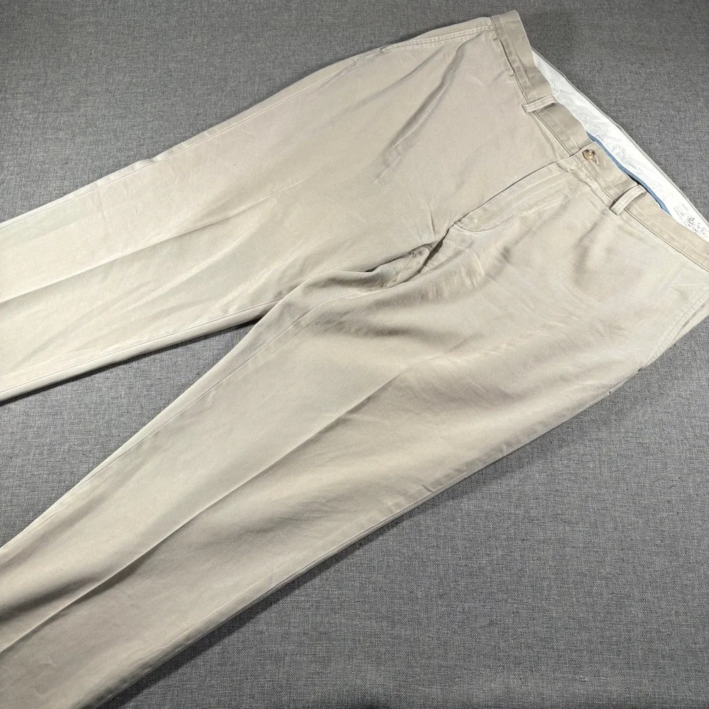 Polo Ralph Lauren Chino Pants Mens 42/30 Tan Classic Fit Straight Leg Twill